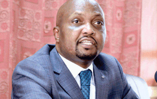 Moses Kuria and Deputy President William Ruto (Twitter)