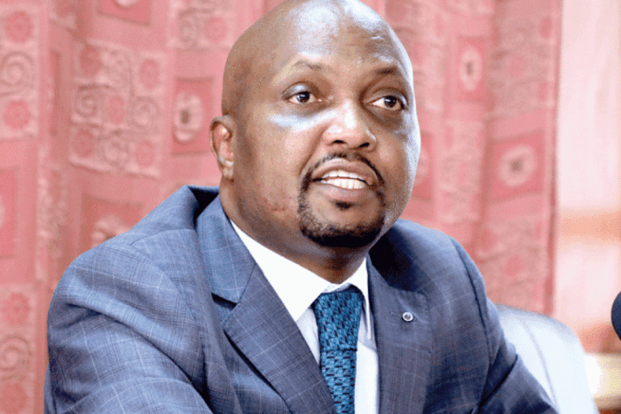 Moses Kuria and Deputy President William Ruto (Twitter)