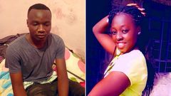 Innocent Kalio Makokha who is accused of killing 23-year-old Christine Ambani