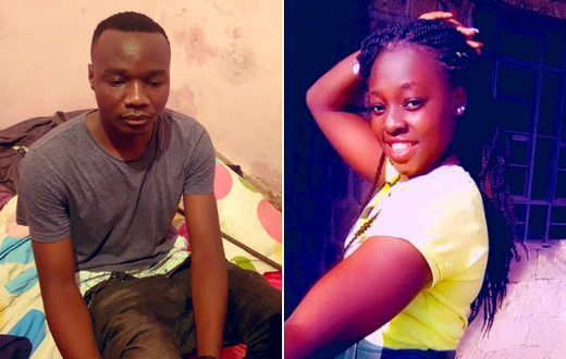 Innocent Kalio Makokha who is accused of killing 23-year-old Christine Ambani