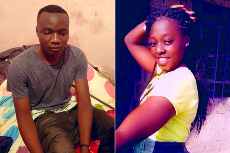 Innocent Kalio Makokha who is accused of killing 23-year-old Christine Ambani