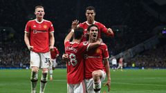 Manchester United bounced back with a 3-0 win at Tottenham to ease the pressure on manager Ole Gunnar Solskjaer