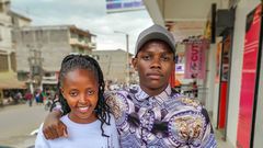 Kenyan YouTuber Mungai Eve with Crazy Kennar