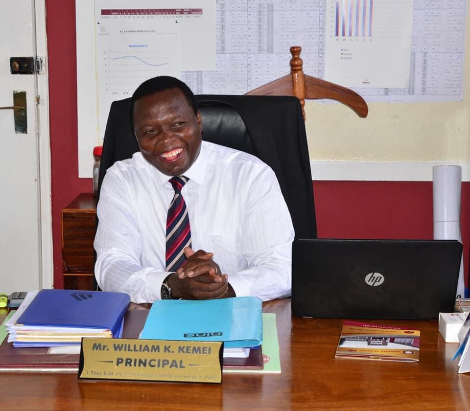 Lenana School Principal William Kemei