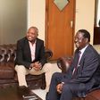 Moses Kuria with NASA leader Raila Odinga early this week