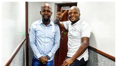 (L-R) Kenyan presenters Alex Mwakideu & Jalang'o will be in attendance at the TTCL Nandy Festival 2021 in Arusha on Saturday, July 10.