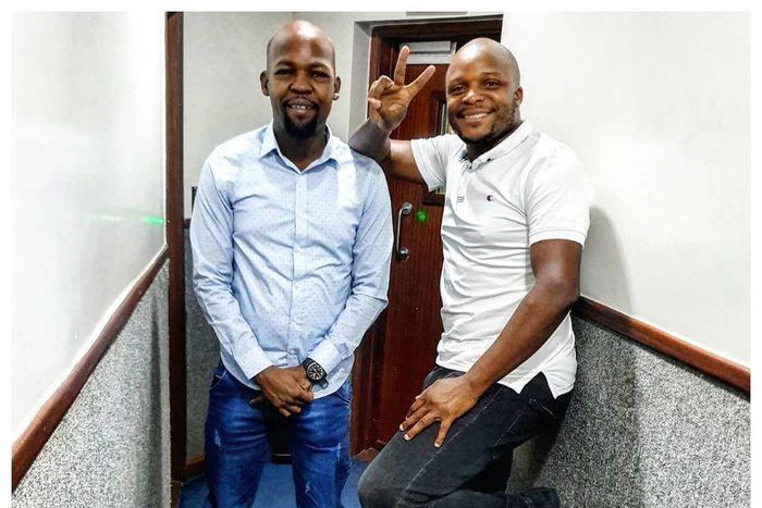 (L-R) Kenyan presenters Alex Mwakideu & Jalang'o will be in attendance at the TTCL Nandy Festival 2021 in Arusha on Saturday, July 10.