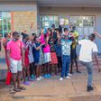 Guardian Angel visits Mathare Children Home, with  Malawian singer Wendy Favour Harawa