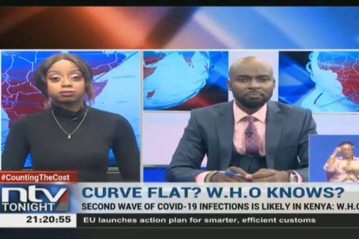 Anita Nkonge with Mark Masai