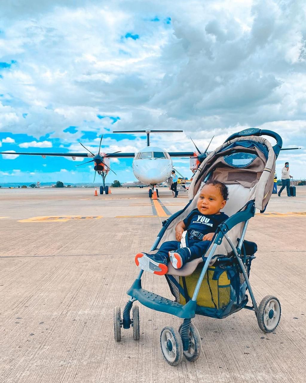 Nazizi reveals Son’s face for the first first time after 1 year (Photos)