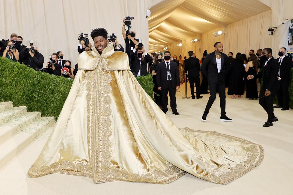 Lil Nas X at the 2021 Met Gala - Photo Credit- Getty Images