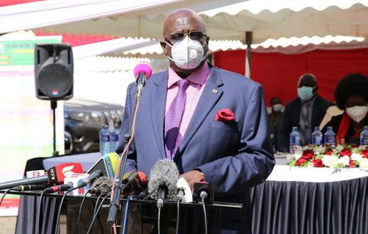 Education CS George Magoha (Top KCPE Candidates 2020)