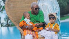 Alikiba's wife Amina reveals face of their 2nd born son after 6 months