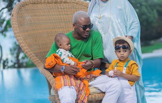 Alikiba's wife Amina reveals face of their 2nd born son after 6 months