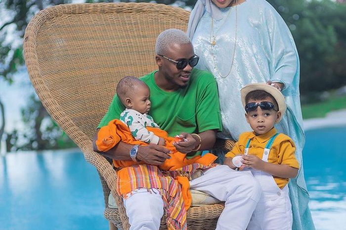 Alikiba's wife Amina reveals face of their 2nd born son after 6 months