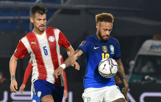 Football superstar and Paris Saint-Germain striker Neymar (R), who missed Brazil's 2019 Copa America win due to injury, will lead his country's squad in the upcoming Copa America tournament