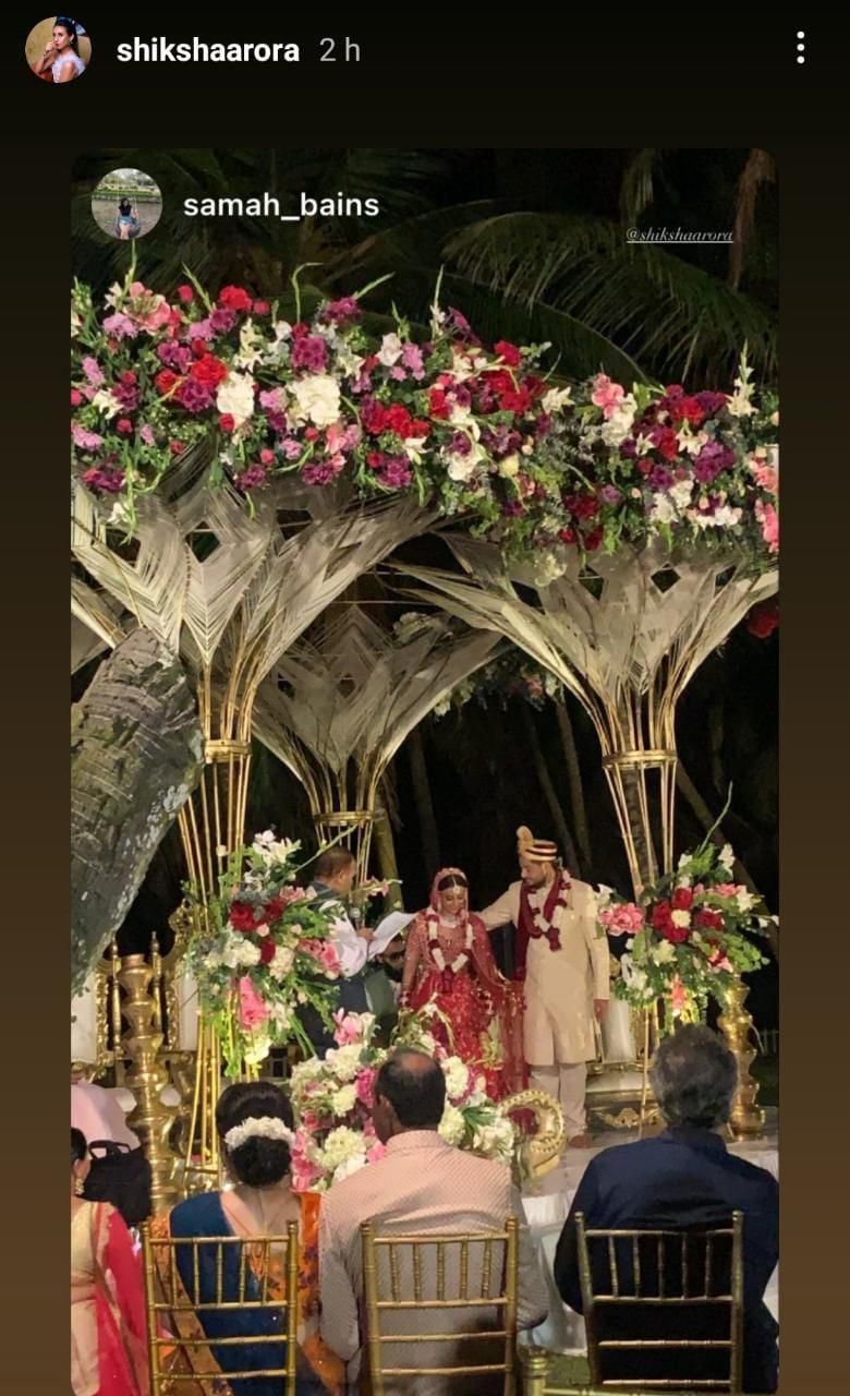 Shiksha Arora weds fiancé Salman Manji in beautiful Indian Ceremony [Photos]