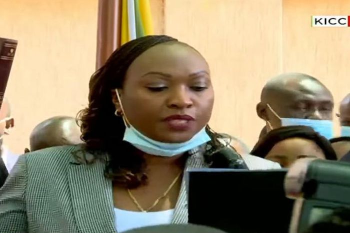 Anne Kananu Mwenda sworn in as Nairobi Deputy Governor