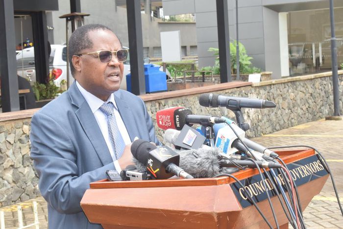 Council of Govenors Chairperson Martin Wambora