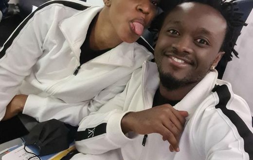 Bahati and Diana Marua