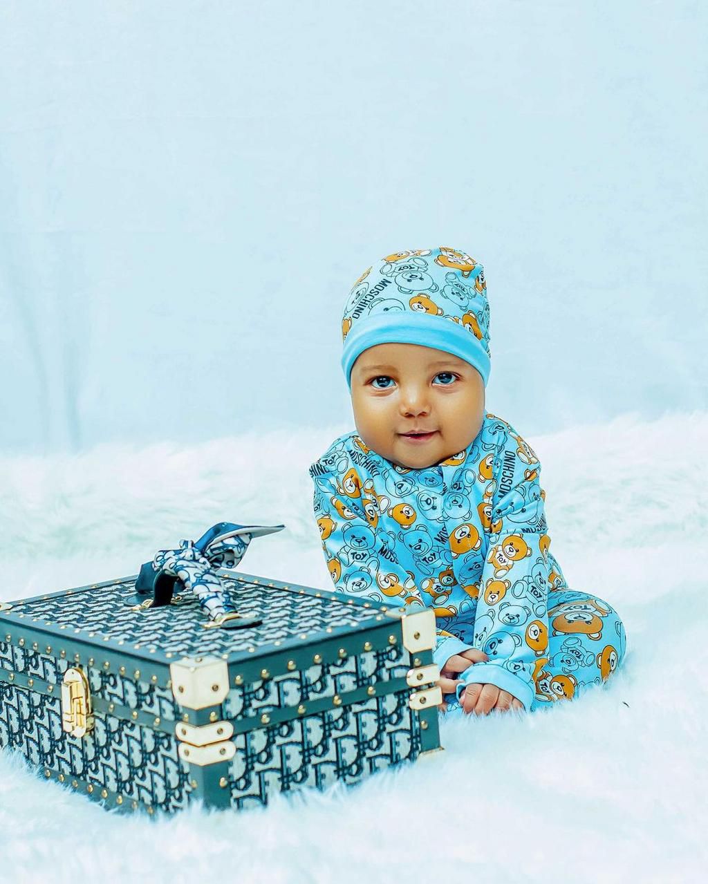 Actress Wolper reveals son's face for the first time after landing endorsement deal