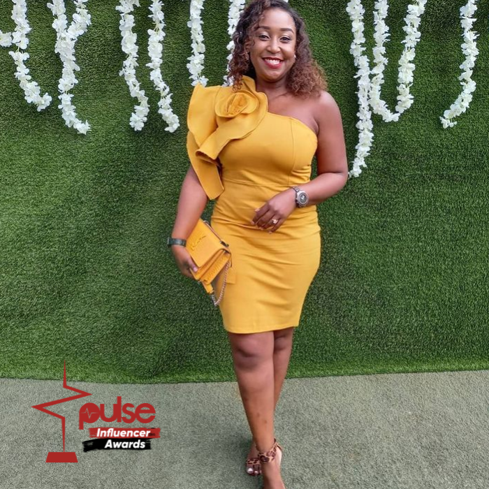 Media personality and Jury member Betty Kyallo at the Pulse Influencer Awards ceremony in Nairobi