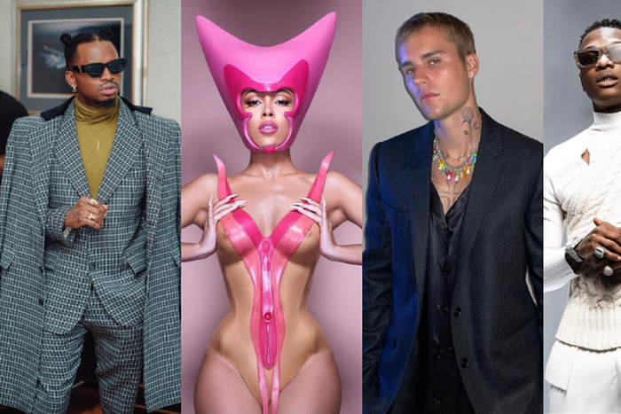 Diamond Platnumz, Doja Cat, Justin Bieber and Wizkid all nominated in the 2021  MTV EMA