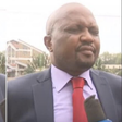 Gatundu South MP Moses Kuria wiping teargas from his face