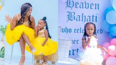 How Heaven Bahati’s Birthday Party went down upon turning 3 (Photos)