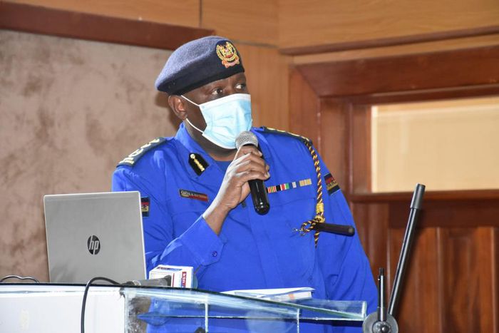 Inspector General of Police Hillary Mutyambai