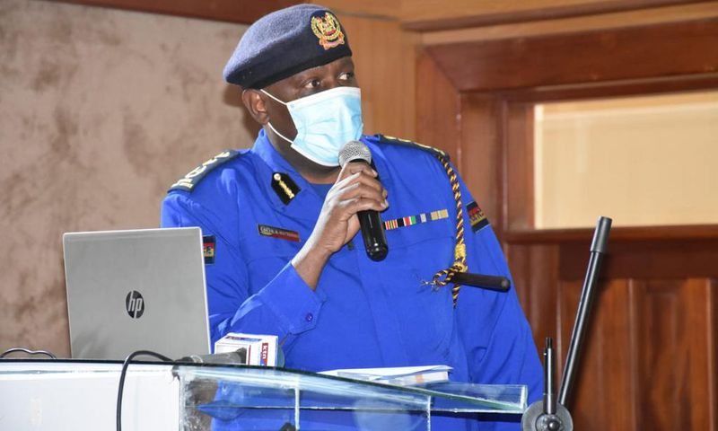 Inspector General of Police Hillary Mutyambai