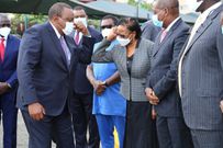Raila Odinga missing as Deputy President William Ruto attends National Prayer breakfast alongside President Uhuru Kenyatta