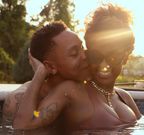 Vanessa Mdee with Fiancé, Rotimi