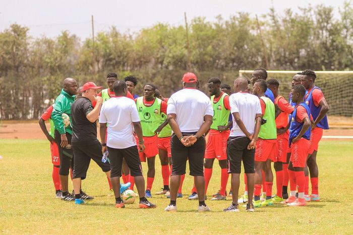 Local-based players checked into Harambee Stars camp today, September 30 at Utali College.