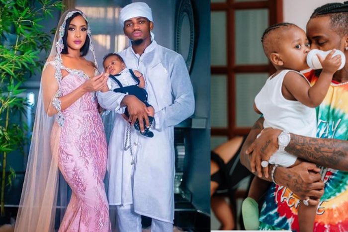 Tanasha Donna and Diamond and their son Naseeb Jnr