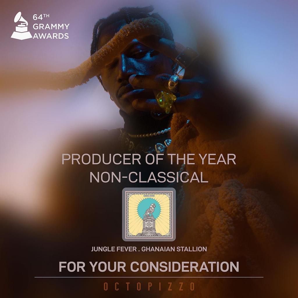 Octopizzo makes it to 2022 Grammy Awards Consideration List