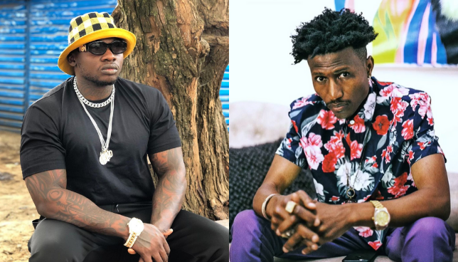 Rapper Octopizzo and Khaligraph Jones