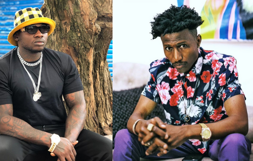 Rapper Octopizzo and Khaligraph Jones