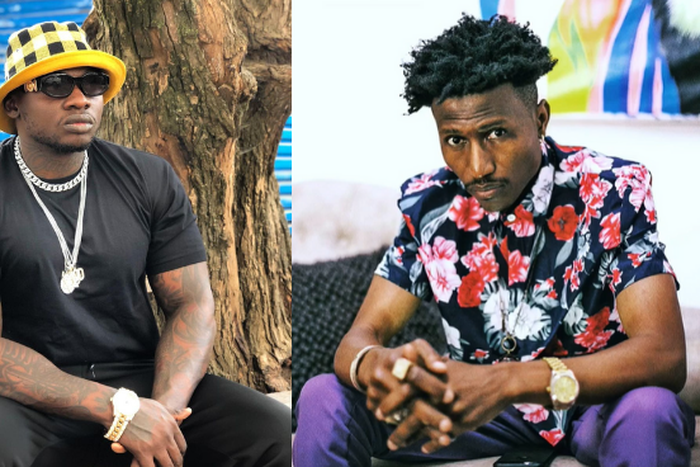 Rapper Octopizzo and Khaligraph Jones