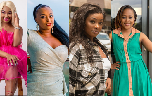 Annstella Karimi, Kui Kabala, Violetta Ngina and Shix Kapienga