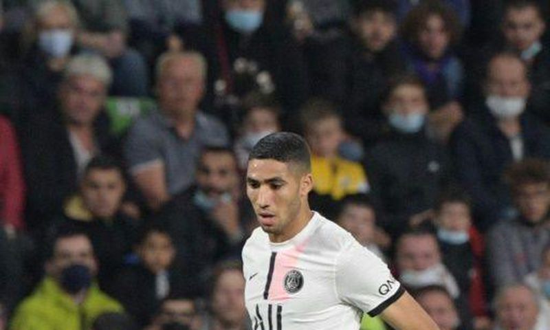 Achraf Hakimi was PSG's match-winner against Metz in midweek
