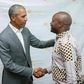 Former President Barack Obama  and Jalang'o