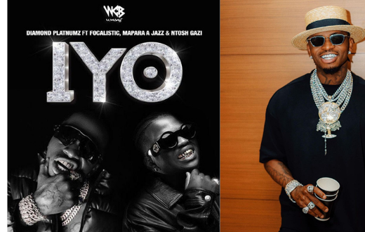Diamond Platnumz breaks own record as #IYO Video hits 100K in 38 Minutes & 200K in 1 hour