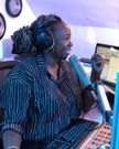 Comedian Chebet Ronoh in a photo during her stint at NRG Radio