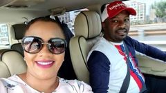 Laikipia Woman Rep Cate Waruguru with businessman Peter Waweru