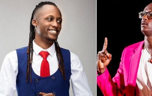 Twitter influencer Xtian Dela and online comedian Njugush