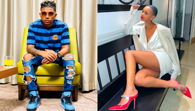 Master Piece  and Huddah Monroe