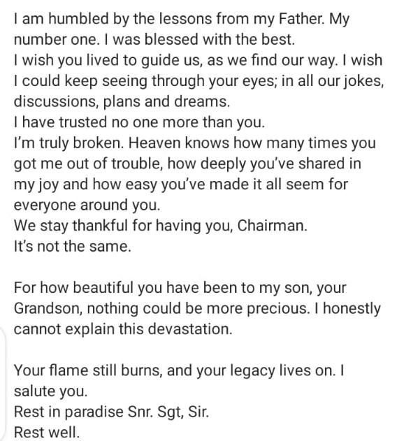 Miss Cashy in mourning