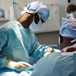 Kenyan health care workers in a theatre room
