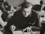 Lukashenko as a student in the 1970s.